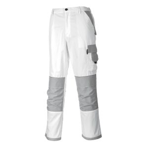 (KS54) White Painters Pro Trouser