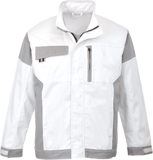 (KS55) White Painters Pro Jacket