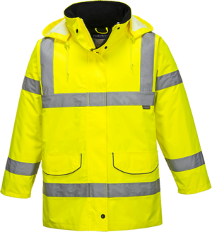 (S360) Yellow Hi-Vis Ladies Traffic Jacket