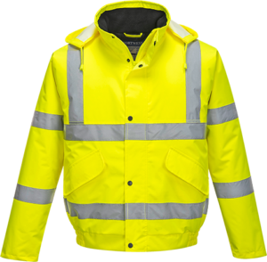(S463) Hi-Vis Bomber Jacket