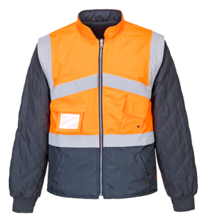 (S769) Hi-Vis 2-Tone Jacket - Reversible