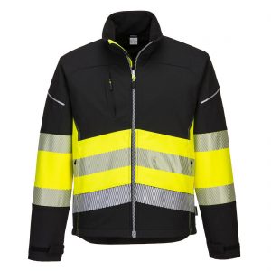 (PW375) PW3 Hi-Vis Class 1 Softshell Jacket